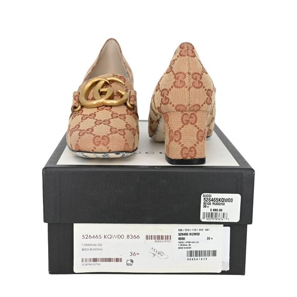 Gucci GG Marmont Victoire Original Pumps - Picture 5 of 10